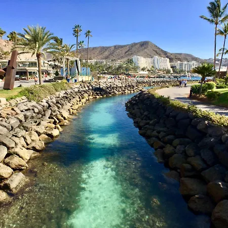 Tatil Evi Casa Solaris At Anfi With Private Terrace, Pool & Netflix *